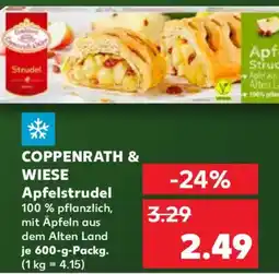 Kaufland COPPENRATH & WIESE Apfelstrudel Angebot