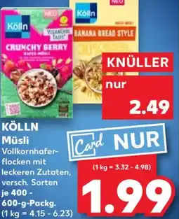 Kaufland KÖLLN Müsli Angebot