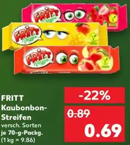 Kaufland FRITT Kaubonbon Streifen Angebot