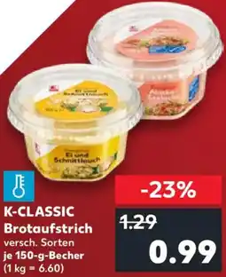 Kaufland K-CLASSIC Brotaufstrich Angebot