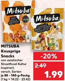 Kaufland MITSUBA Knusprige Snacks Angebot
