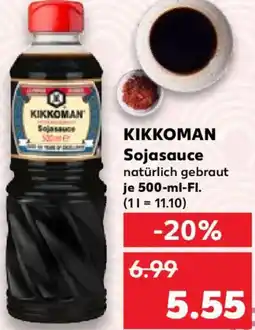 Kaufland KIKKOMAN Sojasauce Angebot