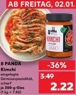 Kaufland 8 PANDA Kimchi Angebot