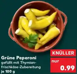 Kaufland Grüne Peperoni Angebot