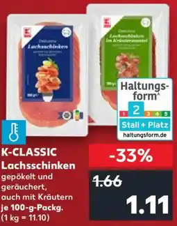Kaufland K-CLASSIC Lachsschinken Angebot