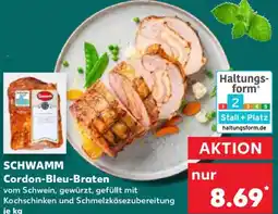 Kaufland SCHWAMM Cordon-Bleu-Braten Angebot