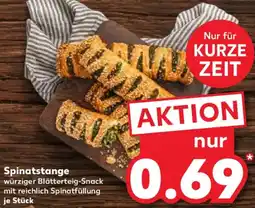 Kaufland Spinatstange Angebot