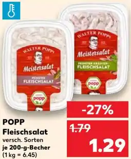 Kaufland POPP Fleischsalat Angebot