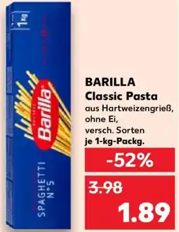 Kaufland BARILLA Classic Pasta Angebot