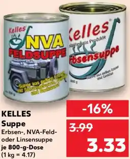 Kaufland KELLES Suppe Angebot