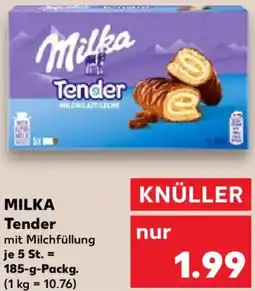 Kaufland MILKA Tender Angebot