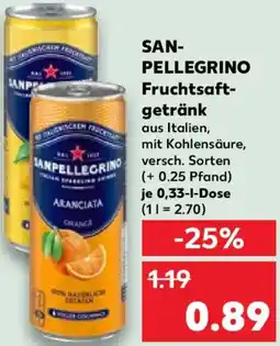 Kaufland SAN PELLEGRINO Fruchtsaftgetränk Angebot