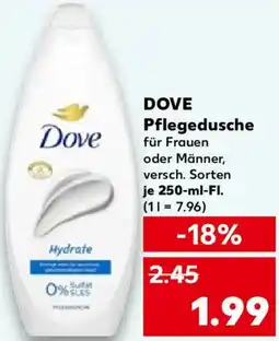 Kaufland DOVE Pflegedusche Angebot
