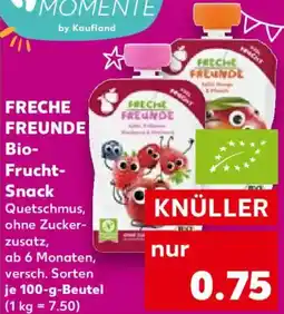 Kaufland FRECHE FREUNDE Bio Frucht Snack Angebot