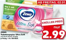 Kaufland ZEWA Toilettenpapier Ultra Soft Angebot