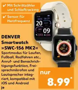Kaufland DENVER Smartwatch SWC-156 MK2 Angebot