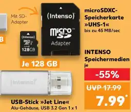 Kaufland INTENSO Speichermedien Angebot