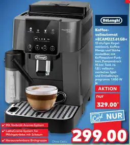 Kaufland DeLonghi Kaffeevollautomat ECAM223.61.GB Angebot