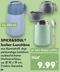 Kaufland SPICE&SOUL Isolier-Lunchbox Angebot
