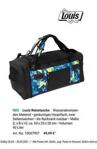 Louis Louis Reisetasche Angebot