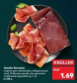 Kaufland Jamón Serrano Angebot