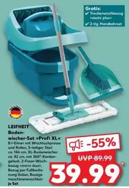 Kaufland LEIFHEIT Bodenwischer-Set Profi XL Angebot