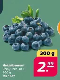 NETTO Heidelbeeren Angebot