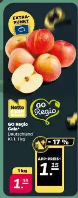 NETTO GO Regio Gala Äpfel Angebot