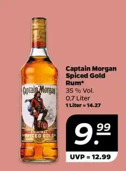 NETTO Captain Morgan Spiced Gold Rum Angebot