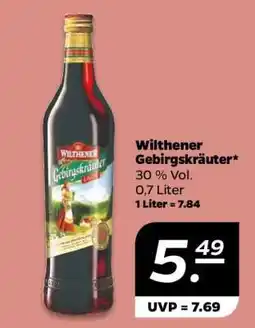NETTO WILTHENER Gebirgskräuter Angebot