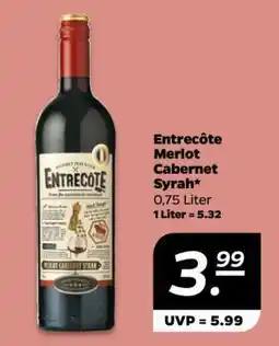 NETTO Entrecôte Merlot Cabernet Syrah Angebot