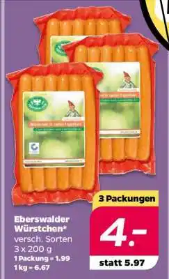 NETTO EBERSWALDER Würstchen Angebot