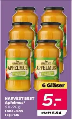 NETTO HARVEST BEST Apfelmus Angebot