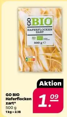 NETTO GO BIO Haferflocken zart Angebot