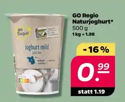 NETTO GO Regio Naturjoghurt Angebot