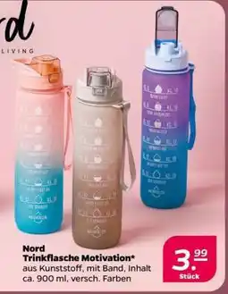 NETTO Nord Trinkflasche Motivation Angebot