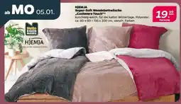 NETTO HjEMJA Super-Soft Wendebettwäsche 'Cashmere Touch' Angebot
