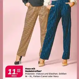 NETTO Hose mit Nadelstreifen Angebot
