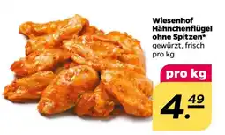 NETTO Wiesenhof Hähnchenflügel ohne Spitzen Angebot