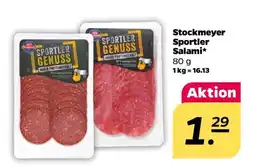 NETTO Stockmeyer Sportler-Salami Angebot