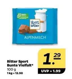NETTO Ritter Sport Bunte Vielfalt Angebot