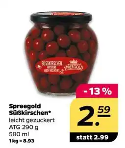 NETTO Spreegold Süßkirschen Angebot
