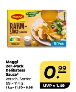 NETTO Maggi 2er-Pack Delikatess Sauce Angebot