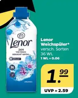 NETTO Lenor Weichspüler Angebot