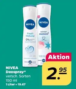 NETTO Nivea Deospray Angebot