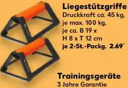 Kaufland Newcential Liegestützgriffe Angebot