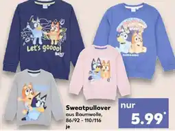 Kaufland Bluey Sweatpullover Angebot