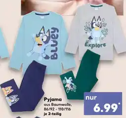Kaufland Bluey Pyjama Angebot