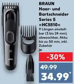 Kaufland BRAUN Haar- und Bartschneider Series 5 HC5510 Angebot