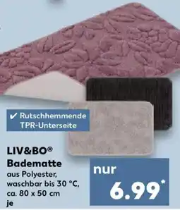 Kaufland LIV&BO Badematte Angebot